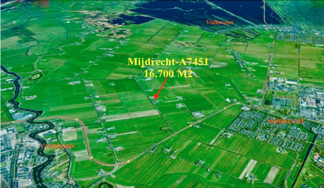 UNIEK GELEGEN PERCEEL /LANDBOUWGROND UTRECHT