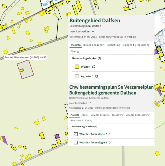 perceel grond Ebbenweg te Nieuwleusen